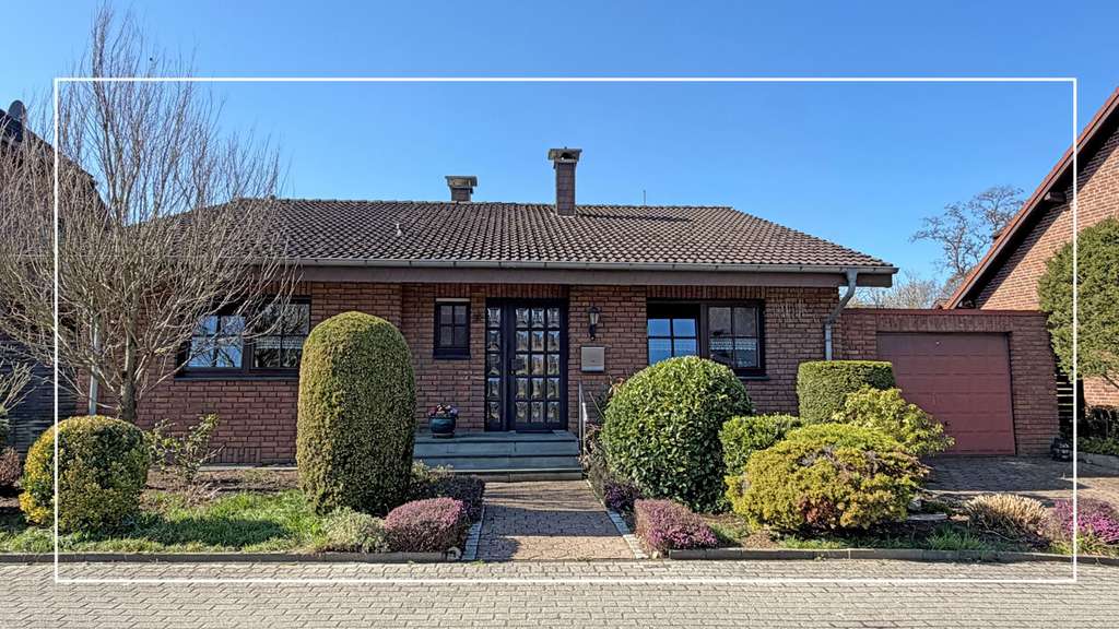 Immobilie in Hünxe - Bungalow mit großem Garten, Vollkeller und Garage in ruhiger Lage von Hünxe - Bild 0