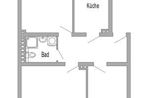 **Schöne 3 Zimmer-Wohnung in zentraler Lage** – Spindelstr. 11/12, 49074 Innenstadt, Osnabrück – Vorschaubild 2