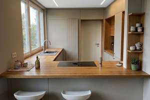 Erstbezug/Dachausbau: Exklusive klimatisierte Maisonette mit West-Dachterrasse & Garage in  Uninähe – 40225 Bilk, Düsseldorf – Vorschaubild 8