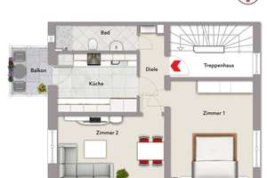 Dreifamilienhaus in Nürnberg-Zerzabelshof – Die vollständige Adresse der Immobilie erhältst du vom Anbieter., 90480 Gleißhammer, Nürnberg – Vorschaubild 5