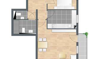 Großzügige 2-Zimmer-Wohnung in der Augsburger Innenstadt – Friedrich-List-Straße 6, 86153 Wolfram-und Herrenbachviertel, Augsburg – Vorschaubild 11