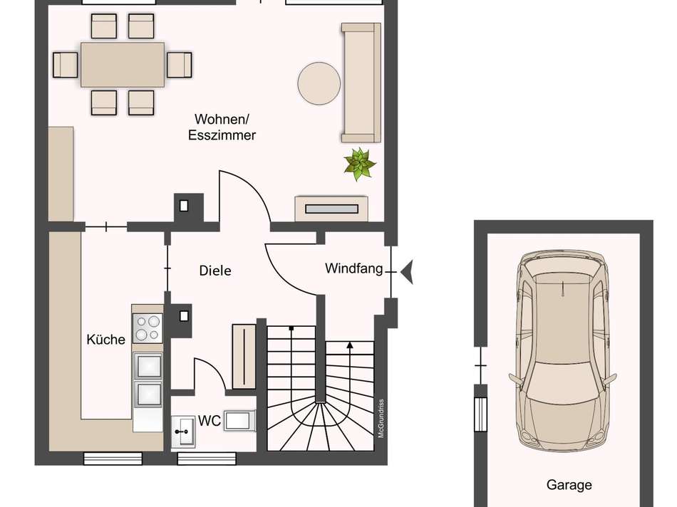 Grundriss EG