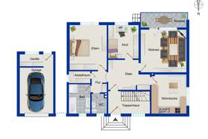 Einfamilienhaus in Ingolstadt-Ringsee mit großem Grundstück und Ausbaupotenzial im Dachgeschoss – Die vollständige Adresse der Immobilie erhältst du vom Anbieter., 85053 Südost, Ingolstadt – Vorschaubild 16