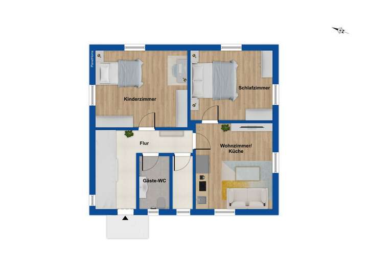 Grundriss Erdgeschoss