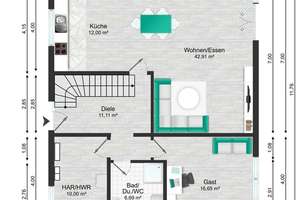 Modernes, energieeffizientes Einfamilienhaus inkl. Salzwasserpool, Einbauküche&Garage bei Wolfsburg! – Spatzenring 37, 38479 Tappenbeck – Vorschaubild 19