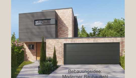 Bild von Hummelsbüttel: Bebauungsidee in Bestlage - ruhig & alsternah