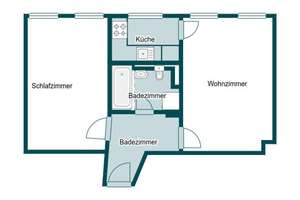 2- Raumwohnung in einem denkmalgeschützten Mehrfamilienhaus in Schlosschemnitz – Die vollständige Adresse der Immobilie erhältst du vom Anbieter., 9113 Schloßchemnitz, Chemnitz – Vorschaubild 13