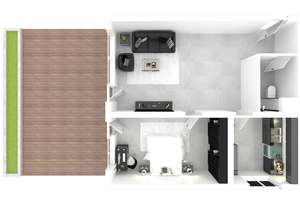 Einziehen und Wohlfühlen - stilvolle 2-Zimmer-Wohnung mit Traumterrasse und Tiefgaragenstellplatz – Die vollständige Adresse der Immobilie erhältst du vom Anbieter., 65205 Nordenstadt, Wiesbaden – Vorschaubild 15
