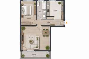 Provisionsfrei und Bezugsfrei: 2-Zimmer-Wohnung in Neukölln mit Balkon – Die vollständige Adresse der Immobilie erhältst du vom Anbieter., 12051 Neukölln (Ortsteil), Berlin – Vorschaubild 8