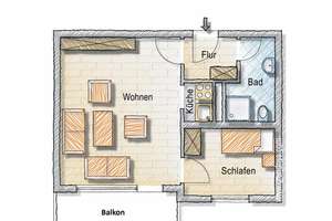 2-Zimmer-Wohnung - Ideale Kapitalanlage oder Selbstnutzung – Die vollständige Adresse der Immobilie erhältst du vom Anbieter., 59227 Ahlen – Vorschaubild 8