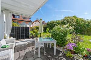 Alpenpanorama in Meersburg! 
Wunderschöne Erdgeschosswohnung mit Terrasse – Die vollständige Adresse der Immobilie erhältst du vom Anbieter., 88709 Meersburg – Vorschaubild 7