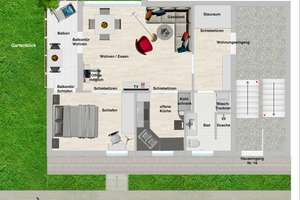Provisionsfrei | Wohnen im Grünen | 2-Zimmer-Wohnung mit Südwest-Balkon | Berlin-Steglitz |  – Mittelstraße 16, 12167 Steglitz, Berlin – Vorschaubild 5