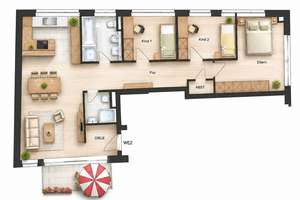 Exklusive Neubauwohnung im Zentrum von Stuttgart-Vaihingen – Die vollständige Adresse der Immobilie erhältst du vom Anbieter., 70563 Vaihingen-Mitte, Stuttgart – Vorschaubild 12