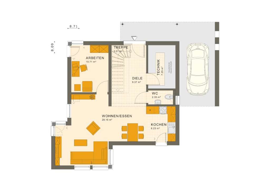 Immobilie in Stützengrün - GENIESSEN SIE IHR GLÜCKLICHES FAMILIENLEBEN IM NEUEN LIVINGHAUS! - Bild 3