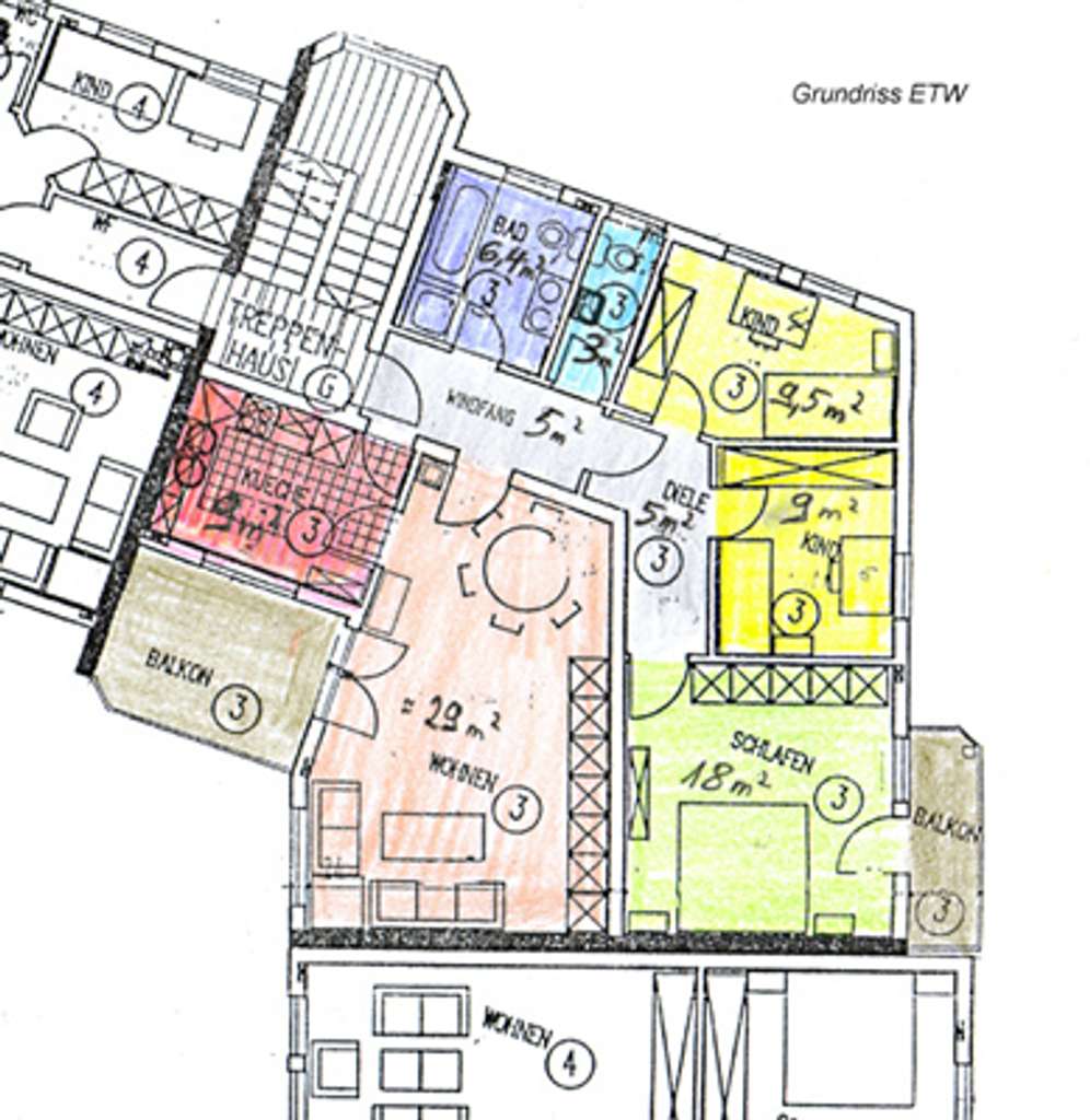 Immobilie in Georgensgmünd - Schön gelegene ETW im 1. OG mit 2 Balkonen - Bild 1