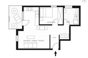 Helle, moderne 2-Zimmer-Wohnung mit Einbauküche & Westbalkon, provisionsfrei – München-Neuhadern – 81375 Neuhadern, München – Vorschaubild 20