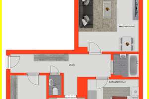 Wohnung zum Verlieben in München-Obergiesing: 3 Zimmer, zwei Balkone & private TG-Garage – Die vollständige Adresse der Immobilie erhältst du vom Anbieter., 81539 Obergiesing, München – Vorschaubild 15