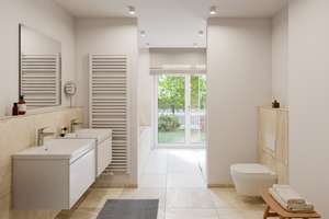 GROSSZÜGIGE FÜNF ZIMMER WOHNUNG AUF EINER EBENE MIT SCHÖNEM GARTEN - NEUBAU IM ENTSTEHEN – Bichler Straße 19, 81479 Thalkirchen, München – Vorschaubild 7