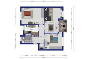 Helle 3-Zimmer-Wohnung mit Balkon in ruhiger Wohnlage in Bremen-Hastedt – Die vollständige Adresse der Immobilie erhältst du vom Anbieter., 28207 Hastedt, Bremen – Vorschaubild 10