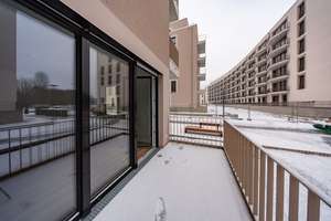 Neubauwohnung im Erstbezug mit Fußbodenheizung und Balkon / WBS 220 erforderlich – Daumstr. 66, 13599 Haselhorst, Berlin – Vorschaubild 8