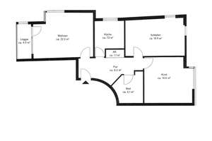 Attraktives Investment - Vermietete 3-Zimmer-Wohnung mit Balkon und Tiefgaragenstellplatz – Die vollständige Adresse der Immobilie erhältst du vom Anbieter., 22147 Rahlstedt, Hamburg – Vorschaubild 16