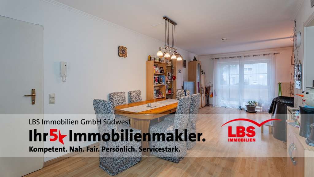 Immobilie in Rielasingen-Worblingen - Gepflegte 3,5-Zimmer-Wohnung mit Balkon und TG-Stellplatz - Bild 0