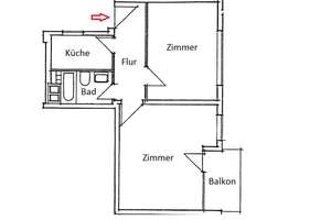 Attraktive 2-Zimmer-Wohnung in Toplage – Die vollständige Adresse der Immobilie erhältst du vom Anbieter., 70192 Lenzhalde, Stuttgart – Vorschaubild 8