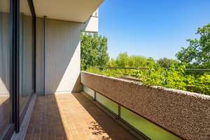 Helle teilmöbilierte 1-Zimmer-Wohnung mit großem Balkon – An der Bauerwiese 13, 30459 Ricklingen (Ortsteil), Hannover – Vorschaubild 9