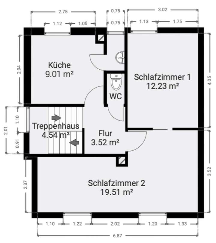 Grundriss DG