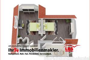 LUDWIGSHAFEN - GARTENSTADT Niederfeld - 4 Zimmer Maisonettwohnung mit Küche und 2 Bädern – 67065 Gartenstadt, Ludwigshafen am Rhein – Vorschaubild 5