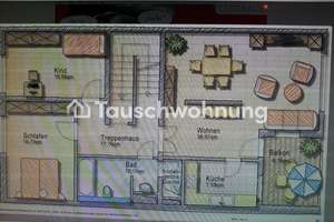 Tauschwohnung: 3-Zimmer-Wohnung mit Balkon im Märkischen Viertel