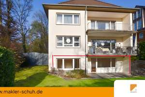Kapitalanlage mit TOP-Rendite:  2-Zimmer Wohnung mit Terrasse und Garten in Rheinnähe