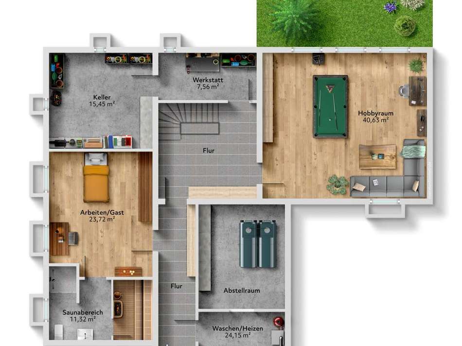UG Grundriss 