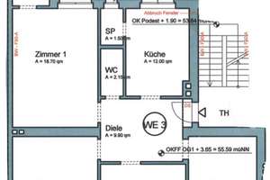 Frisch sanierte 4-Raum-Wohnung mit gehobener Innenausstattung mit Balkon in Köln Sülz – Arnulfstr. 4, 50937 Sülz, Köln – Vorschaubild 17