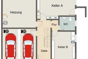NEU: Modernisierungsbedürftiges Einfamilienhaus mit Potenzial, großem Garten, 2 Garagen  – Rheinisch-Bergischer Kreis – Vorschaubild 12