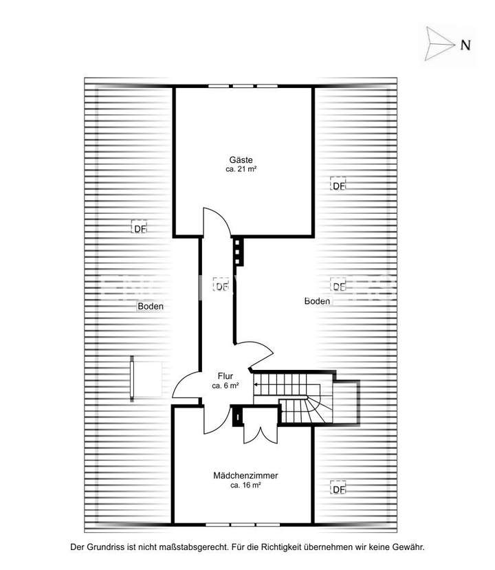 Stadtvilla Dachgeschoss