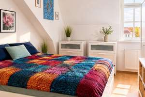 HERRLICHE MAISONETTEWOHNUNG MIT SONNENBALKON! Einbauküche kann übernommen werden – Die vollständige Adresse der Immobilie erhältst du vom Anbieter., 99085 Krämpfervorstadt, Erfurt – Vorschaubild 4