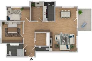 Ruhig gelegene und moderne 4-Zimmer inkl. EBK und Garage – Die vollständige Adresse der Immobilie erhältst du vom Anbieter., 71638 Süd, Ludwigsburg – Vorschaubild 14
