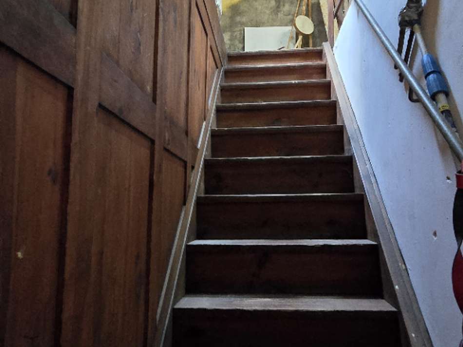 Treppen zum Dachboden