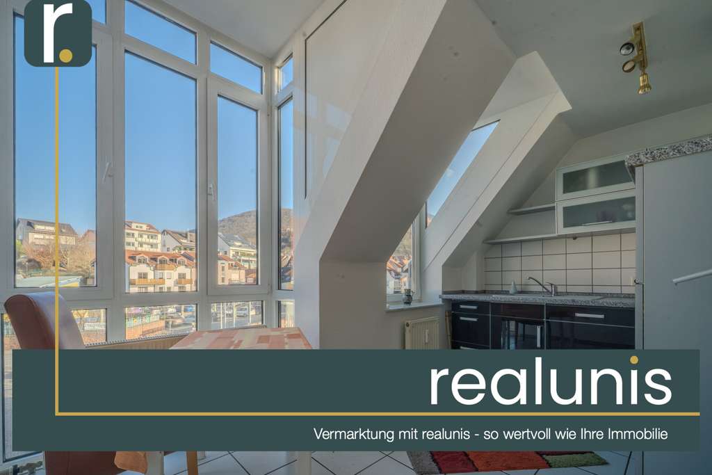 Immobilie in Dossenheim - Lichtdurchflutete 2-Zimmer-Wohnung mit Blick auf den Steinbruch - nur bei realunis - Bild 0