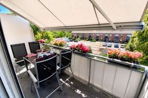 Einziehen und wohlfühlen: helle 3-Zimmer-Wohnung mit Südwest-Balkon, Küche, Stellplatz – Oberbruchstraße 131, 47807 Fischeln, Krefeld – Vorschaubild 2