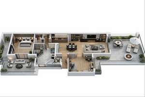 Schöne Penthouse Wohnung im Samariterkiez - 3 Zimmer möglich, 150qm Wohnfläche – Die vollständige Adresse der Immobilie erhältst du vom Anbieter., 10247 Friedrichshain, Berlin – Vorschaubild 32