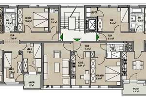ZINSHAUS - Mehrfamilienhaus mit 13 Einheiten/Parkhaus/Aufzug/PV-Anlage in 66482 Zweibrücken (Stadt) – Die vollständige Adresse der Immobilie erhältst du vom Anbieter., 66424 Homburg – Vorschaubild 32