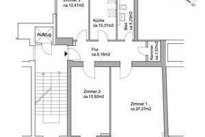 SCHMUCKSTÜCK- Sonnige, Neusanierte 3 Zi.-Traumaltbauwohnung mit Aufzug, Parkett und Balkon! – Trautenaustrasse 8, 10717 Berlin – Vorschaubild 17