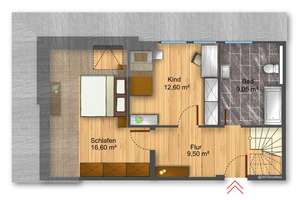 Großzügige 3-Zimmer-Maisonette-Wohnung mit Dachterrasse am Großen Garten – Wiener Straße 73, 1219 Seevorstadt-Ost/Großer Garten, Dresden – Vorschaubild 5
