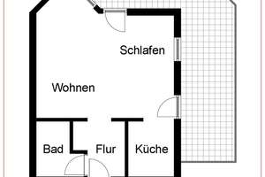 Über den Dächern der Stadt: Lichtdurchflutete 1 Zimmer-Wohnung mit Traum-Aussicht! – Die vollständige Adresse der Immobilie erhältst du vom Anbieter., 70195 Botnang-Ost, Stuttgart – Vorschaubild 11