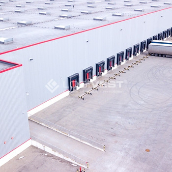 Projektierter Neubau einer Lager- und Logistikhalle