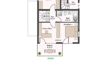 Neue 4-Zi.-Maisonette-Whg. mit eigenem Südwest-Garten absolut direkt am Aussiger Park sowie der U2 – Die vollständige Adresse der Immobilie erhältst du vom Anbieter., 80937 Am Hart, München – Vorschaubild 39