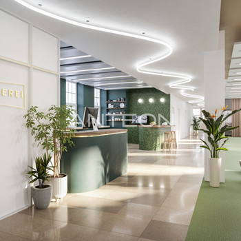 Hochwertiger Ausbau | Re­prä­sen­ta­tive Lage | Flexible Raumaufteilung