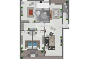 Moderne 4-Zimmer-Wohnung mit zwei Balkonen, TG-Stellplatz in zentraler Lage - Ideal für Familien – Die vollständige Adresse der Immobilie erhältst du vom Anbieter., 50858 Weiden, Köln – Vorschaubild 9